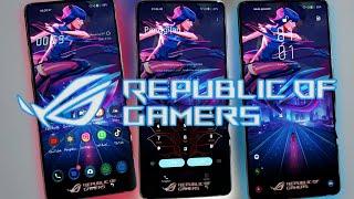 Theme ROG Phone 8 Pro for OPPO and realme device