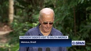 President Biden Visits Amazon Rainforest