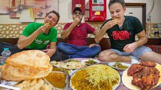 Ultimate PAKISTANI STREET FOOD Tour in Dubai!! 16 Hours Eating Biryani + Balloon-Sized Puris!!