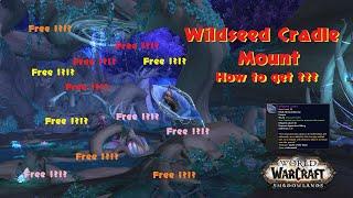 How to get the Wildseed Cradle Mount Shadowlands WOW