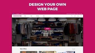 Website Design - eCommerce | Navbar & Header