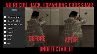 SAMP | Undetectable NO RECOIL with expanding crosshair for 0.3.DL, 0.3.7, ANY VERSION!