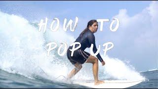 Surf Tips - How to Pop up on a Green Wave