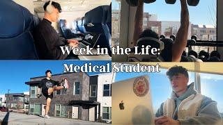 VLOG | 2 medical school exams, traveling, training, & filming