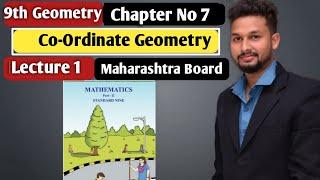 9th Geometry | Chapter 7 | Co Ordinate Geometry | Lecture 1  | Maharashtra Board |