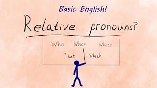 Relative Pronouns | Learn Basic English