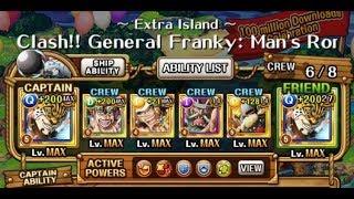 [Optc - Global] 6+ V2 Lucci vs Raid Franky 60 stam (f2p subs)