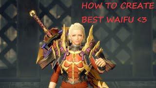 How To Create The Best Waifu Template For Monster Hunter Rise