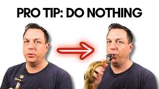 NO Embouchure = PERFECT Embouchure