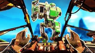 Amazing Virtual Reality Mech Fights! - Vox Machinae Gameplay - VR HTC Vive