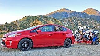 Towing My 2,000-lb Pitbull Across the Country In A Prius