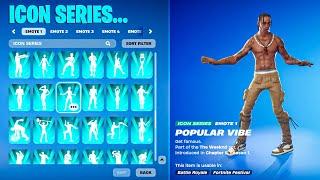 ALL ICON SERIES DANCE & EMOTES IN FORTNITE! #4