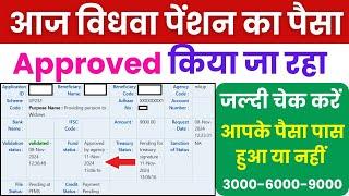 आज विधवा पेंशन का पैसा Approved कर दिया गया | UP Vidhwa Pension Kab Aaegi 2024 |Widow Pension Uodate