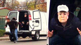 Deportation Prank on ILLEGALS Dressed as Trump