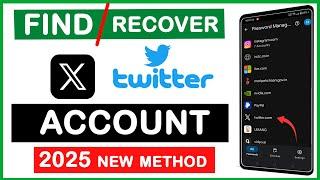 HOW TO FIND USERNAME AND PASSWORD OF TWITTER (X) ACCOUNT | RECOVER YOUR TWITTER ACCOUNT