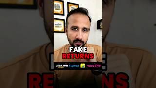  FAKE RETURNS on Meesho are more than Amazon and Flipkart?  Meesho, Amazon & Flipkart Logistics