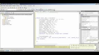 8  Create Database using T SQL