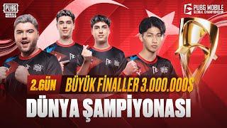 [TR] 2024 PMGC Büyük Finaller | 2. Gün | PUBG MOBILE Global Championship