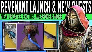 Destiny 2: NEW SECRET QUESTS & EXOTIC LOOT! Reset CHANGES, Dungeon, Update Info & More (8th Oct)