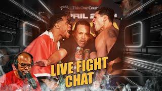 ️ DEVIN HANEY VS. RYAN GARCIA LIVE FIGHT CHAT PLUS PRELIMS LIVESTREAM