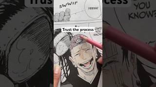 Coloring On My Manga - Lets Color Jujutsu Kaisen#shorts #color #manga #jujutsukaisen