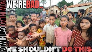 We Shouldn't Be Doing This in Lao Villages | Big Loop Tour E16