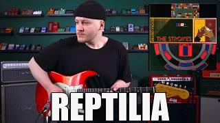 Reptilia - The Strokes Guitar Cover