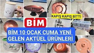 BİM 10 OCAK CUMA 2025//BİM YENİ GELEN AKTÜEL ÜRÜNLERİ/BİM BU HAFTA ŞAHANE ÜRÜNLER/BİM CUMA ÇEYİZLİK