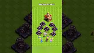 Queen New Equipment Vs Cannons #clashofclans #gamingchannel #coc #youtube #games #shorts