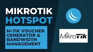 Mikrotik Hotspot - M-Tik Voucher Generator & Bandwidth Management | Mikrotik Configuration Tutorial