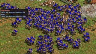 Bohemians VS Teutons (Arena) 41 minutes 141 Hussite Wagon Bloom build order tutorial