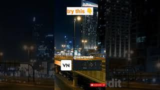 Cinematic Colour grading in VN Video Editor | Night Colour grading | VN Video Editor