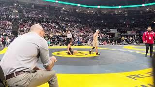 113 lbs D1 State Final Ethan Timar, STED vs Grey Burnett, Perrysburg