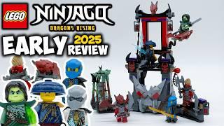 Dragonian Storm Village EARLY 2025 Review! Ninjago Dragons Rising Set 71841