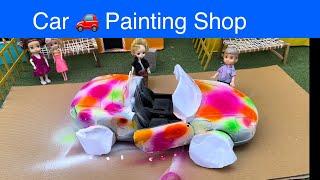 மண்வாசனை Episode 925 | Car  Painting Shop   | #chintu #nancy #bunty #classicminifoodtamil