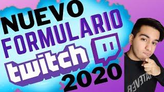 Como LLENAR el FORMULARIO de Afiliados TWITCH 2020 | Rellenar Formulario Twitch 2020 PASO A PASO!!