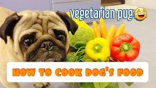 Homemade dog food recipe for PUGS