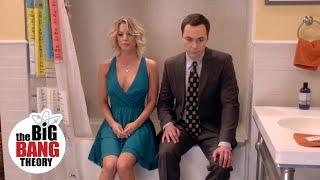 Sheldon Hides From His Birthday Guests | The Big Bang Theory