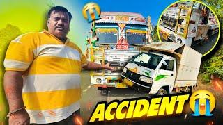 Aadhi Raat Mai Hamare New Truck Ka Accident Ho Gaya  || Unloading Mai Itna Problem || #vlog