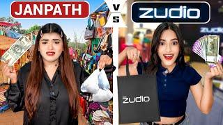 Rs 2000 At ZUDIO Vs Rs 2000 At JANPATH Challenge | Cheap Vs Expensive  | Mahjabeen Ali