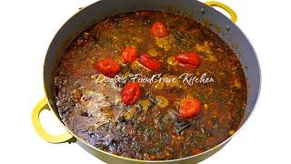 Kren Kren With Okra | Soupa Kanja ak Kren Kren | Dada's FoodCrave Kitchen