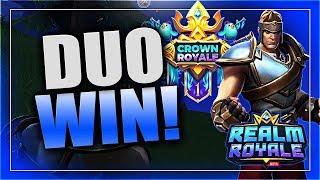 REALM ROYALE DUO WIN!!-Realm Royale PS4 BETA Full Gameplay #3