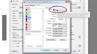 Autocad 2016 - Create a CTB Plot Style #63