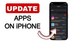 How To Update Apps On iPhone - FULL GUIDE 2024