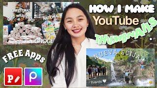 How to Make THUMBNAILS for YouTube Videos For BEGINNERS Tutorial | Alyssa Palapal