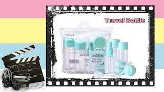 Travel Bottles Set with Spray Bottle Cosmetics Jar Empty Shampoo Container