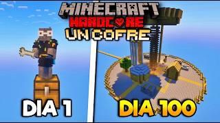 SOBREVIVÍ 100 Días en UN SOLO COFRE en Minecraft HARDCORE