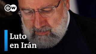 Socorristas recuperan el cuerpo del presidente irání y de los otros pasajeros