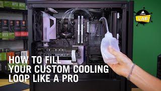 How to Fill Your CORSAIR Hydro X Series Custom Cooling Loop Like a Pro!