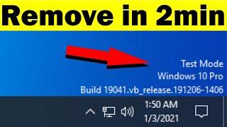 How to Remove Test Mode Windows 10 Pro